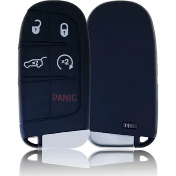 Autoklíč Smart KeylessGo klíč Jeep Renegade 4+1tl. 2015+ 434Mhz PCF7953 AES 4A SIP22