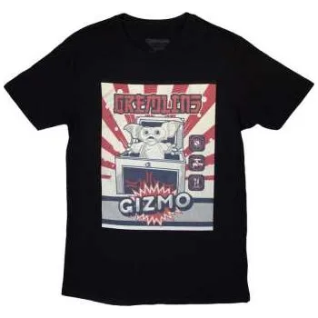 Pánské tričko Merch Gremlins: Gremlins Unisex T-shirt: Gizmo Japanese Advert (xx-large) XXL