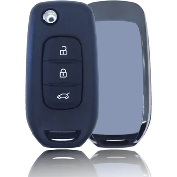 Autoklíč Klíč Renault Dacia Sandero Duster Logan Lodgy vykl. 3tl.PCF7961 AES 434Mhz 2013+