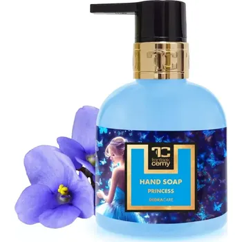 Mýdlo DEDRA Přírodní zvláčňující mýdlo s glycerinem a Aloe vera, PRINCESS, 320 ml