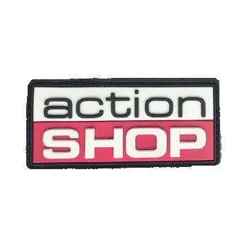 Nášivka Nášivka 3D Actionshop - barevná + dárek zdarma