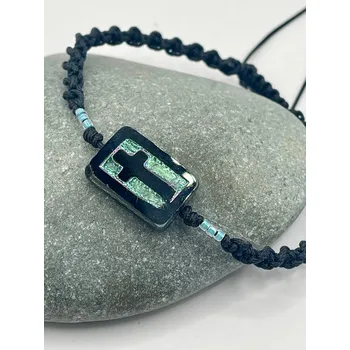 Náramek Pánský náramek Black