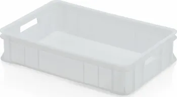 Přepravka na jídlo Corping Plastová přepravka na lahůdky 60 x 40 x 14,5 cm bílá