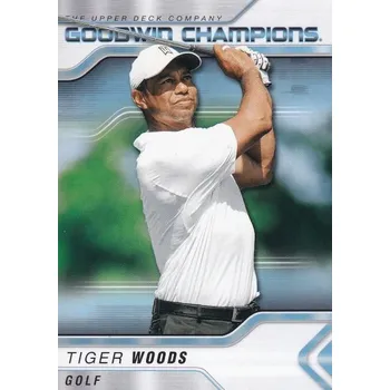 Sběratelský sportovní předmět řadová karta TIGER WOODS 22-23 Goodwin Champions číslo 2