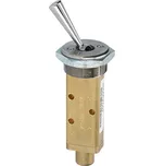 Pneumatický ventil ovládaný páčkou dvoupolohový Parker VA13-HB24