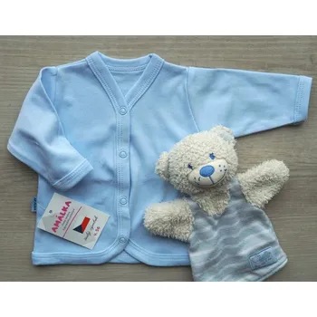 Kojenecká bunda AMÁLKA Modrý, bavlněný, kojenecký kabátek Velikost: 80