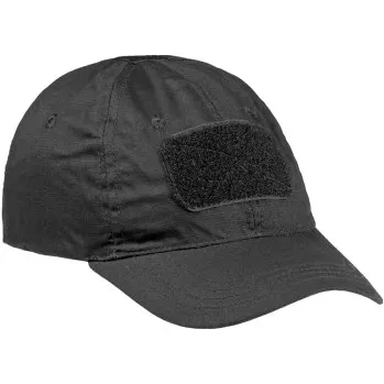 Kšiltovka Kšiltovka s velcro panely - černá