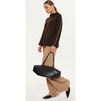 Pánský svetr Max Mara Leisure Svetr Fanfara 2426366178600 Hnědá Regular Fit M