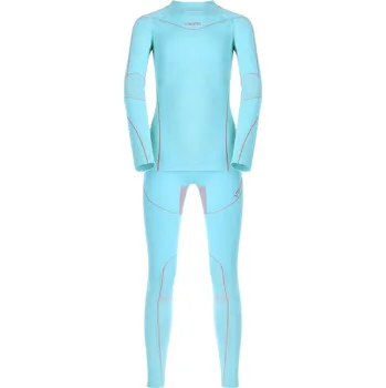 Set dětského termoprádla Dětský termo set Viking FLIPER tyrkysová 116-128
