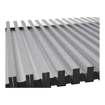 Korado KORAFLEX PM mřížka 240/28 příčná, elox hliník/stříbrná