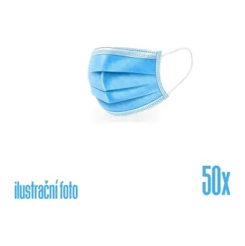 rouška Ochranné ústní roušky - 50 ks + dárek zdarma