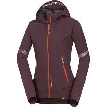 Northfinder Dámská turistická softshellová hybridní bunda DONNA plum S
