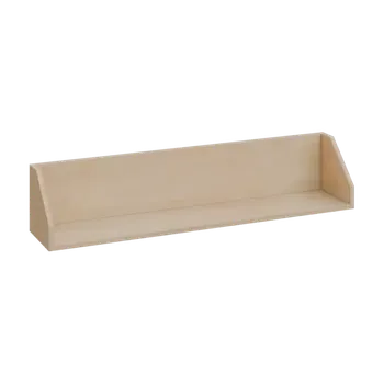 police BPA - 120 police na zeď, 240x1200x240, bříza světlá