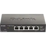 D-Link DGS-1100-05PDV2 5-Port Gigabit PoE Smart Managed Switch with 1 PD port