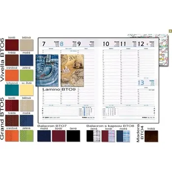 Diář Diář týdenní A5 Oskar Vivella