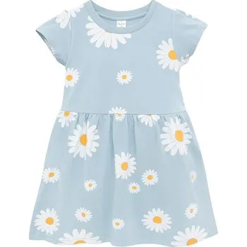 Kojenecké šaty PINOKIO Šaty Daisy MODRÁ - 92