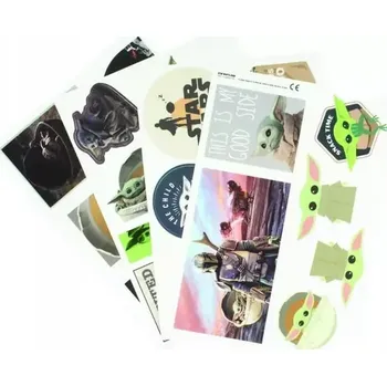 MANDALORIAN DÍTĚ samolepky pro notebook, tablet, telefon STAR WARS