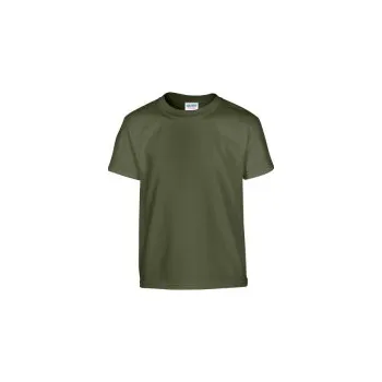 Chlapecké tričko Dětské vojenské tričko, vel. L (12-13 let) - Oliva + dárek zdarma