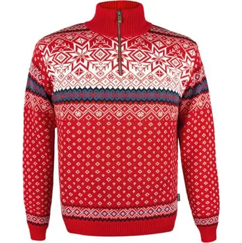 Pánský svetr Kama Merino svetr 471 104 - červená L