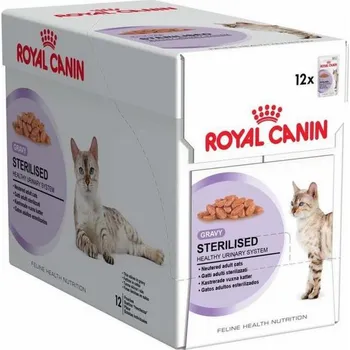 Pro kočku ROYAL CANIN FHN Sterilised in sauce - vlhké krmivo pro dospělé kočky - 12x85g