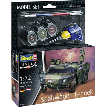 Plastikový model Revell ModelSet military 63356 - Spähwagen Fennek (1:72) - expresní doprava