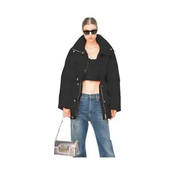 Pinko Vatovaná bunda CAUSALE COAT Černá Regular Fit L