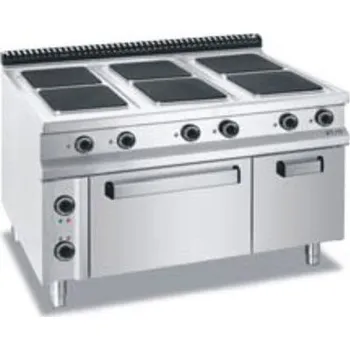 Sporák Elektrický sporák s elektrickou troubou • E6FA8