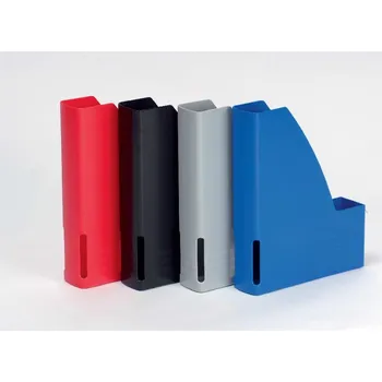 Archivační box Archivní dokument box A4 PVC zkosený černá