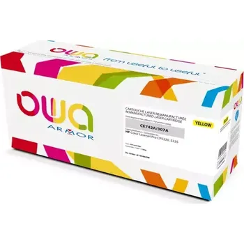 OWA Armor toner kompatibilní s HP CE742A, 7300st, žlutá/yellow