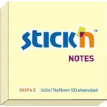 Lepící bloček Hopax 76x76 žlutý