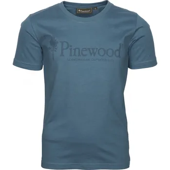 Pánské tričko Pinewood Dětské lovecké tričko Outdoor Life Velikost: 128 Azur Blue