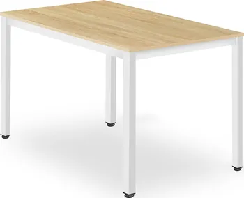 Jídelní stůl Jídelní stůl Tessa 120 x 60 cm bílý/dub