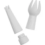 Náhradní zdobítka + nástavec – bílá K514A+B+C