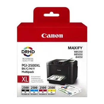 Inkoustová cartridge Canon PGI-2500XL, Maxify MB5350, MB5050, iB4050, CMYK, originál