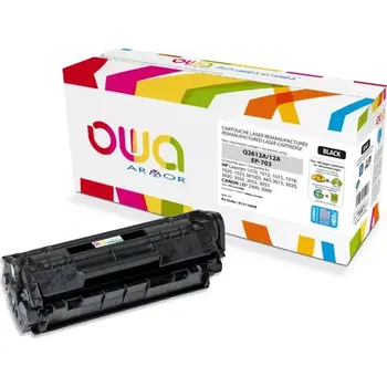 Počítač OWA Armor toner kompatibilní s HP LJ 101x, Q2612A, JUMBO, 4000st, černá/black