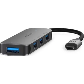 USB hub USB hub | 1x USB-C™ | 4x USB A Female CCGB64220GY01 Nedis
