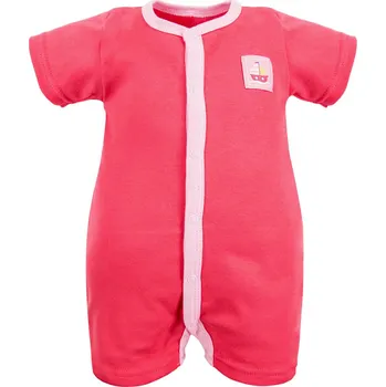 Kojenecký overall Eevi Letní overal STATKI růžový - 74