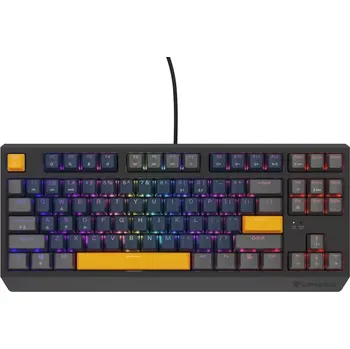 Klávesnice GENESIS herní klávesnice THOR 230/TKL/RGB/Outemu Panda/Drátová USB/US layout/Naval Blue Positive