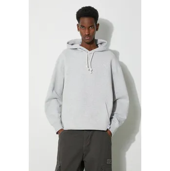 Pánská mikina Bavlněná mikina Puma MMQ, M, šedá, 90X