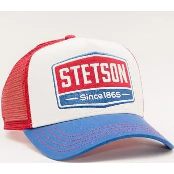 Kšiltovka Kšiltovka Stetson - Trucker Cap Gasoline - Blue/White