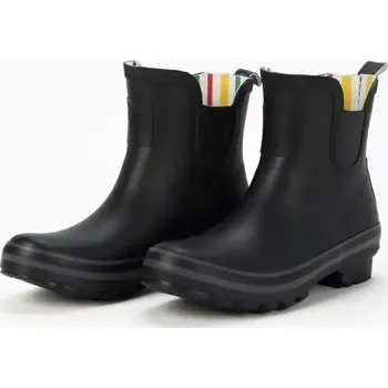 Dámské holínky Dámské holínky gumáky Evercreatures Black meadow nízké