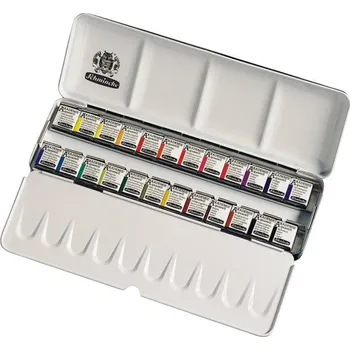 Speciální výtvarná barva Akvarelové barvy Schmincke Akademie sada 24 barev