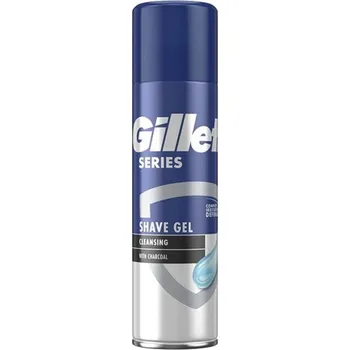 Gillette gel na holení Series Cleansing Charcoal 200 ml