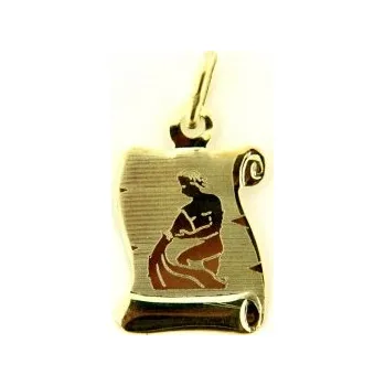 Přívěsek Přívěsek měsíční znamení ze žlutého zlata