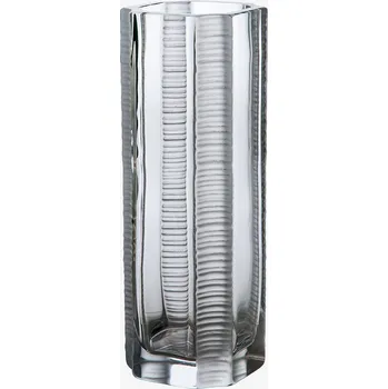 Váza Preciosa Skleněná váza Žebra z českého křišťálu Preciosa, 220 mm