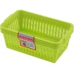 Košík 4 ks, plast - 25 x 14,5 x 10,5 cm