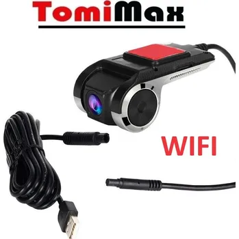 Autorádio TomiMax Přední kamera do auta pro všechny Android autorádia s USB - funkce ADAS + WIFI
