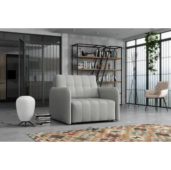 Pohovka Falco Rozkládací křeslo Vivian Grand I s úložným prostorem, sv.šedá paros 5