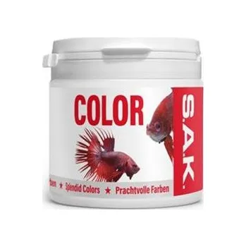Krmivo pro rybičky S.A.K. color 75 g (150 ml) velikost 2