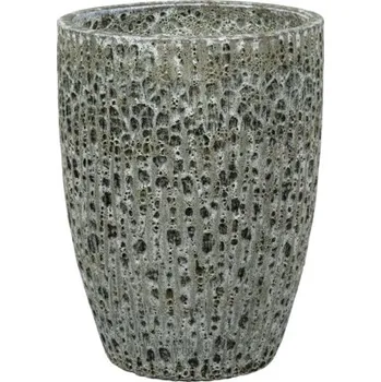 Květináč Květináč vysoký Melbourne 4-01Z Ø43 x 55 cm šedo-černý